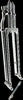 HARDDRIVE SPRINGER FORK TAPERED LEG +2 CHROME 061-400