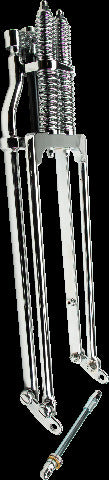 HARDDRIVE SPRINGER FORK TAPERED LEG +8 CHROME 061-700