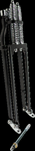 HARDDRIVE SPRINGER FORK TAPERED LEG STD BLACK 062-300