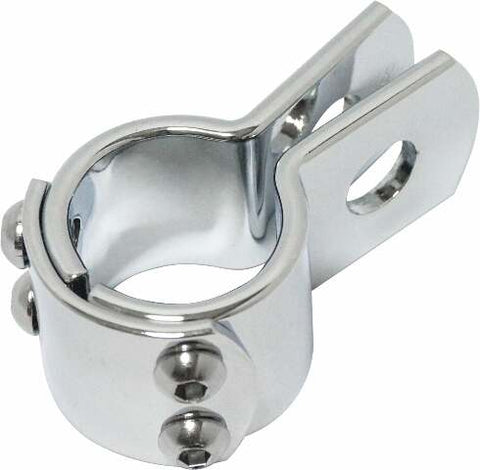 HARDDRIVE THREE PIECE FRAME CLAMP CHROME 1-1/4