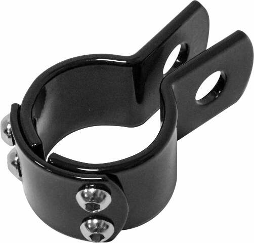 HARDDRIVE THREE PIECE FRAME CLAMP BLACK 1-1/2