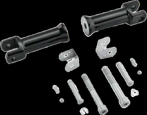 HARDDRIVE PASSENGER PEG MOUNT BLACK M8 MODELS REPL 50500771 352236