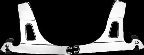 HARDDRIVE DETACHABLE SIDE PLATES CHROME FX06-UP FXDWG 06-08 FXDB 09-UP 086073