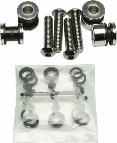 HARDDRIVE DOCKING HARDWARE KIT CHROME FX/FL 06-UP FLST/N 05-UP 086086