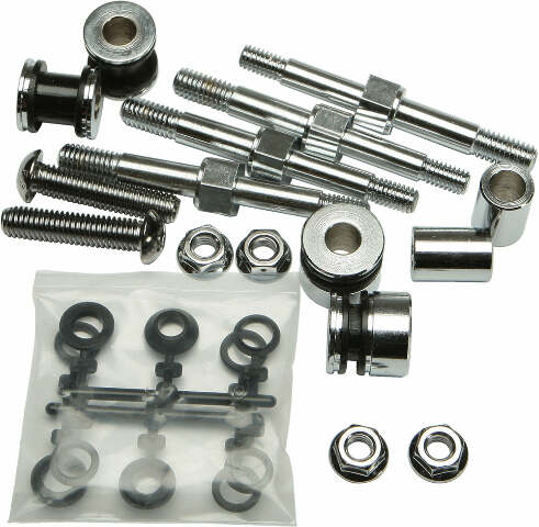HARDDRIVE DOCKING HARDWARE KIT CHROME FLSTSC 05-07 086088