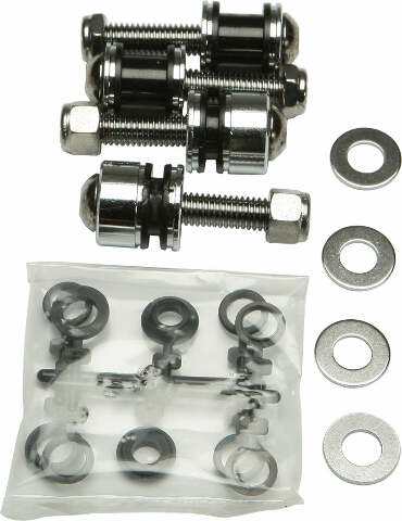 HARDDRIVE DOCKING HARDWARE KIT CHROME FLSTF/FX 02 FLST F/FX 00-01 086085