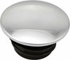 HARDDRIVE GAS CAP SCREW-IN SMOOTH NON-VENTED CHROME `96-20 03-0316A-B