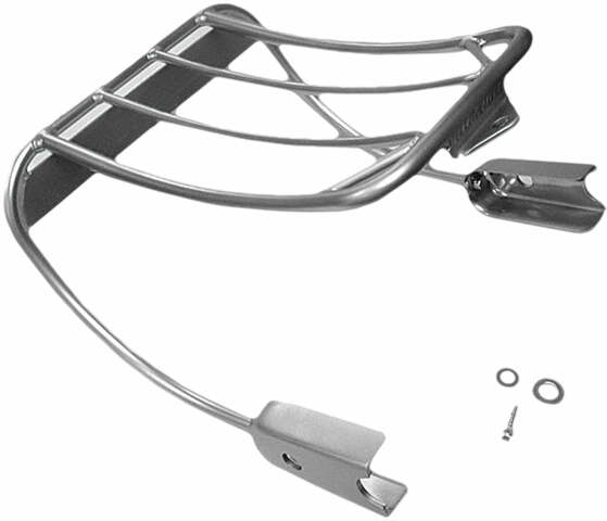 HARDDRIVE LUGGAGE RACK CHROME 02-05 FXDWG 77-0058