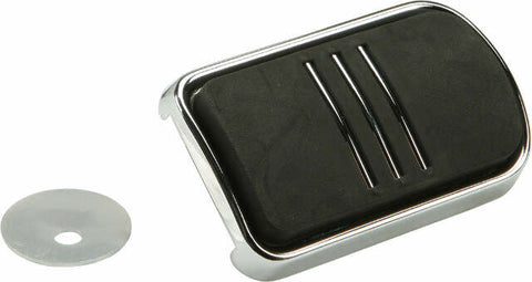 HARDDRIVE BRAKE PEDAL PAD CHROME 86-12 FLT B35-0221