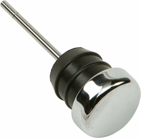 HARDDRIVE OIL TANK RUBBER FILLER PLUG CHROME 02-006