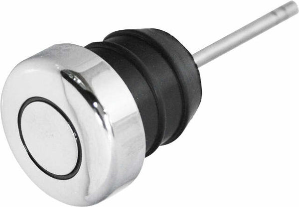 HARDDRIVE OIL TANK RUBBER FILLER PLUG CHROME SHORT DIPSTICK 2.5