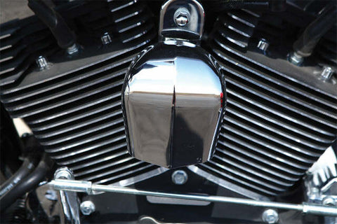 HARDDRIVE HORN COVER CHROME 93-94 XL 93-17 FLT/ SOFTAILS 14-0512