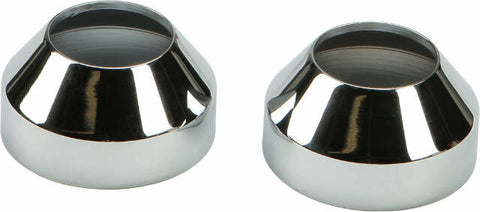 HARDDRIVE FORK BOOT CAPS CHROME FX XL W/35MM 23-0311