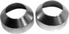 HARDDRIVE FORK BOOT CAPS CHROME FXWG & 84-UP FLST 23-0313