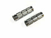 HARDDRIVE GRIP SET RETRO CHROME DUAL CABLE 353006