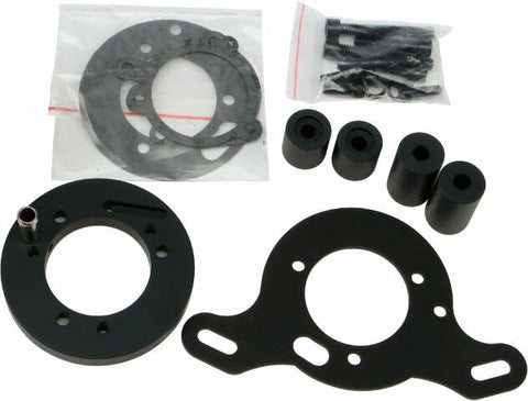 HARDDRIVE BLACK AIRCLEANER ADAPTER S&S TO CV 120286