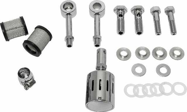 HARDDRIVE DUAL BREATHER KIT BT 93-16 XL 91-16 34-127