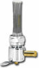 HARDDRIVE CHROME ROUND PETCOCK 22MM BUNG 022601