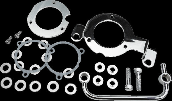 HARDDRIVE M8 BREATHER KIT CHROME 120426