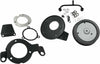 HARDDRIVE M8 ROUND HI PERFORM SATIN BLACK A/C AND BREATHER KIT 120427
