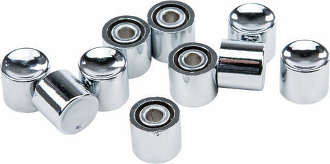 HARDDRIVE CHROME BUTTON CAP LONG TURN SIGNAL 85932