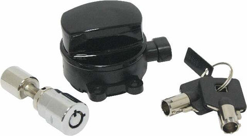 HARDDRIVE IGN SWITCH FX/FLST W/FORK LOCK W/FORK LOCK BLACK 27-042BK
