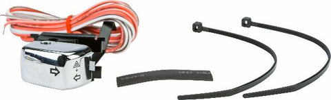HARDDRIVE RIGHT T/SIGNAL CHR BLK LTRS REPLACES OEM 71591-96 371006