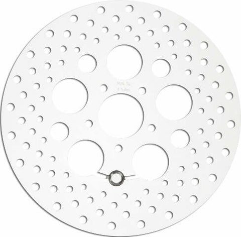 HARDDRIVE SS DRILLED FR ROTOR 11.8 POLISHED TOURING 08-13 11-062