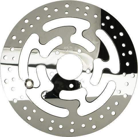 HARDDRIVE OE FR RT ROTOR 11.8 POLISHED TOURING 08-13 11-058