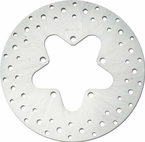 HARDDRIVE REAR ROTOR 11.5 SS DRILLED TOURING 86-99 11-073