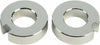 HARDDRIVE REAR AXLE COLLAR SET CHROME FXST 00-07 OEM 47577-00 25-062
