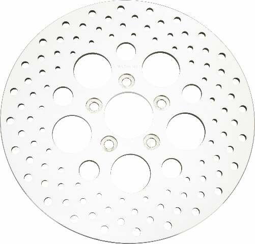 HARDDRIVE DRILLED VENTED ROTOR REAR FL/FX 00-17 FLT 00-07 XL 00-10 144603