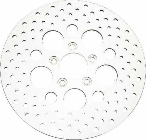 HARDDRIVE DRILLED VENTED ROTOR REAR FL/FX 00-17 FLT 00-07 XL 00-10 144603