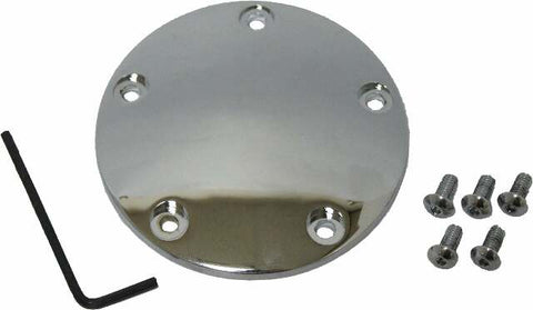 HARDDRIVE CHROME POINT COVER 99-17 TWIN CAM 37-035