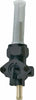 HARDDRIVE BLACK CHROME PETCOCK STRAIGHT 011400