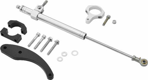 HARDDRIVE STEERING DAMPER 09-13FLT SILVER 88263