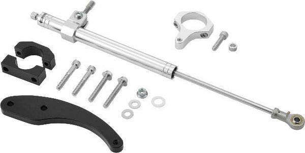 HARDDRIVE STEERING DAMPER 14-16 FLT SILVER 87373