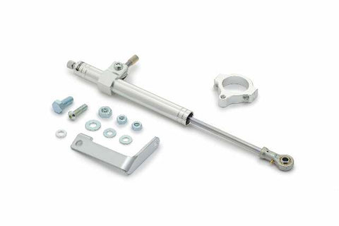 HARDDRIVE STEERING DAMPER 91-05 FXD SILVER 36028