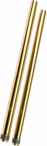 HARDDRIVE GOLD FORK TUBES 49MM FXD STANDARD LENGTH 094616
