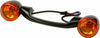 HARDDRIVE LIGHT BAR BLACK W/AMBER LENSES 161801