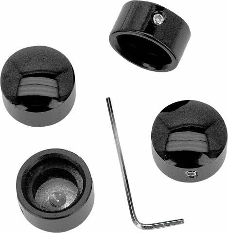 HARDDRIVE HEAD BOLT COVERS BLACK ALL MODELS 86-19 EXCEPT M8 301776