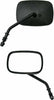 HARDDRIVE MIRROR OEM STYLE SHORT STEM MATTE BLACK LEFT 270531