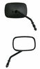 HARDDRIVE MIRROR OEM STYLE SHORT STEM MATTE BLACK RIGHT 270532