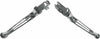 HARDDRIVE CUSTOM LEVERS 2-SLOT CHROME BIG TWIN 07-UP 053525