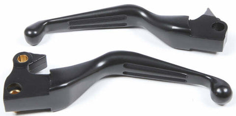 HARDDRIVE CUSTOM LEVERS 2-SLOT BLACK XL 07-13 053951