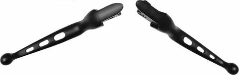 HARDDRIVE CUSTOM LEVERS TRI-HOLE BLACK TOURING MODELS 14-16 053809