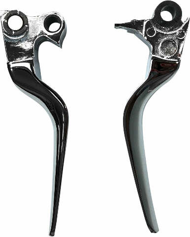 HARDDRIVE LSR LEVER SET CHROME BIG TWIN 96-16 053324