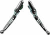 HARDDRIVE SLOTTED LEVER SET CHROME 053574
