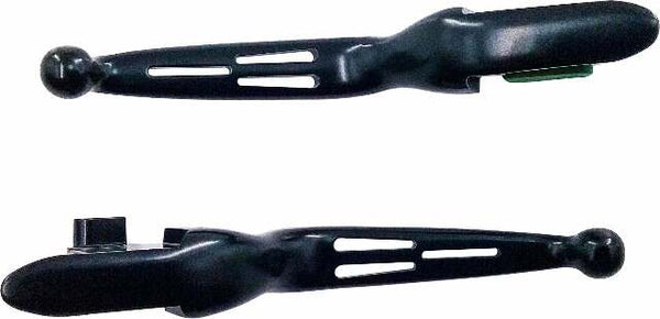 HARDDRIVE SLOTTED LEVER SET MATTE BLACK 053575