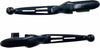 HARDDRIVE SLOTTED LEVER SET MATTE BLACK 053575